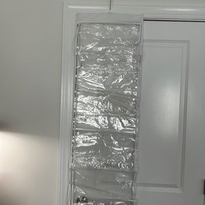 Plastic Hanging Storage Container with Pockets